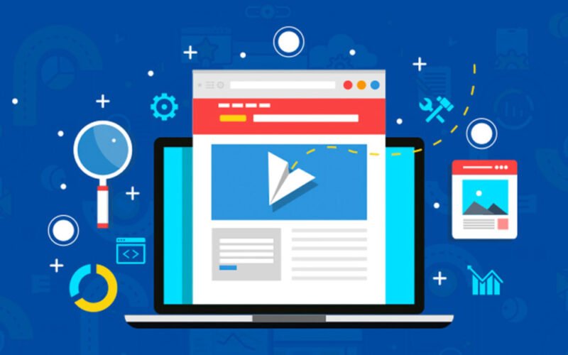 landing page