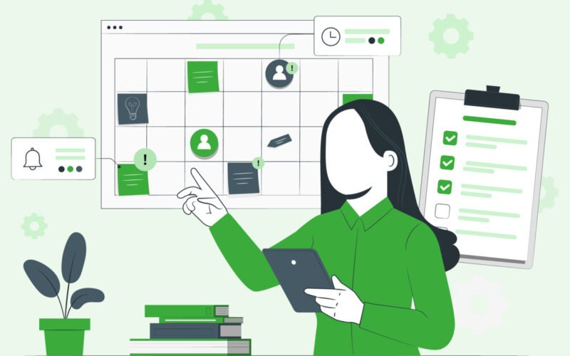 Marketing schedule