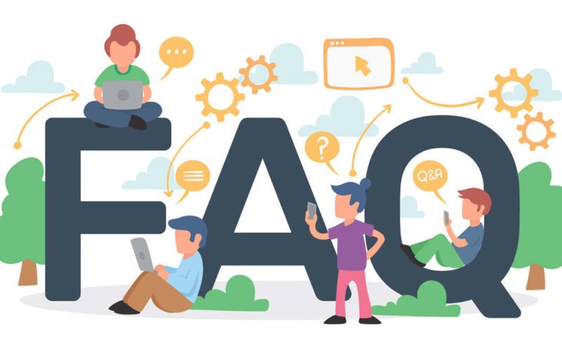 FAQ page
