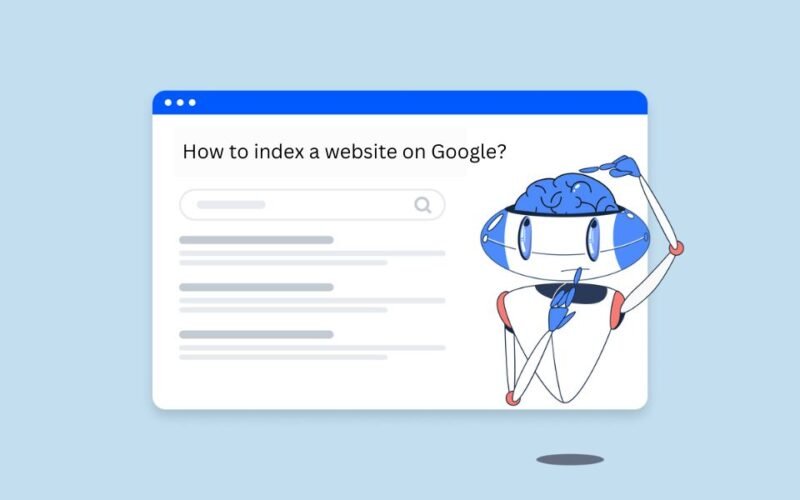 How to index a website on Google?