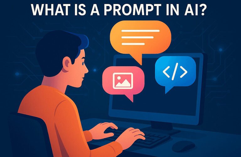 What is a prompt in AI?